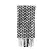 Explore Land Cotton Shemagh Keffiyeh Tactical Desert Scarf Neck Head Wrap with Tassel for Men Women (White, one size) view 2