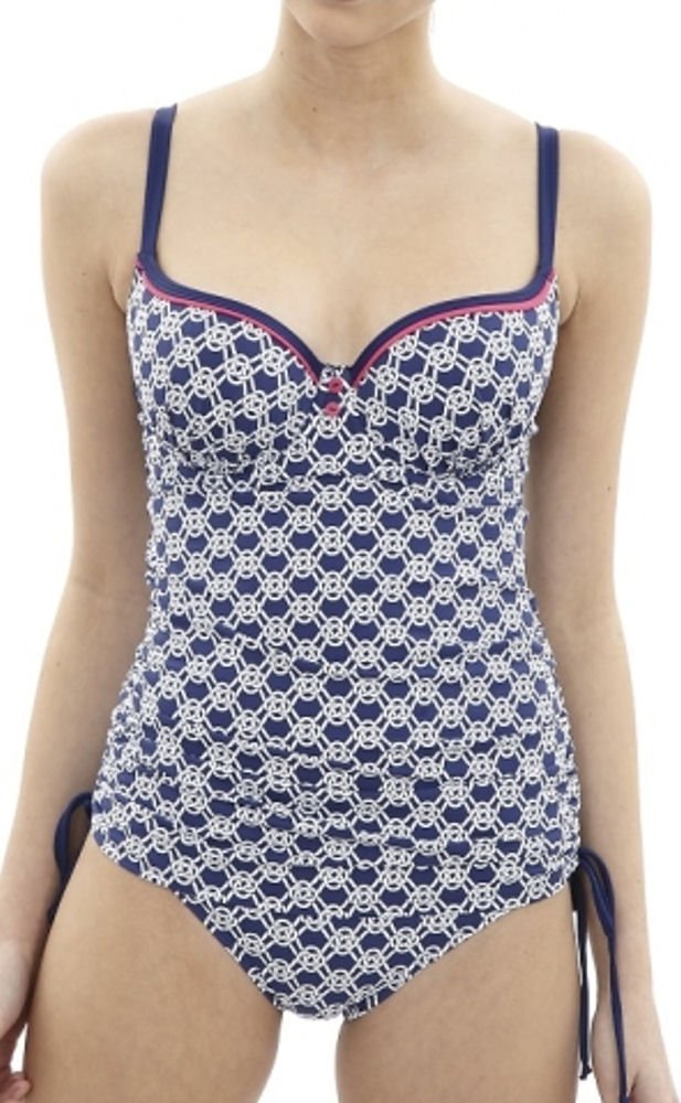 Cleo by Panache Lucille Balconnet Tankini Swim Top (CW0271) 30FF/Sailors Knot