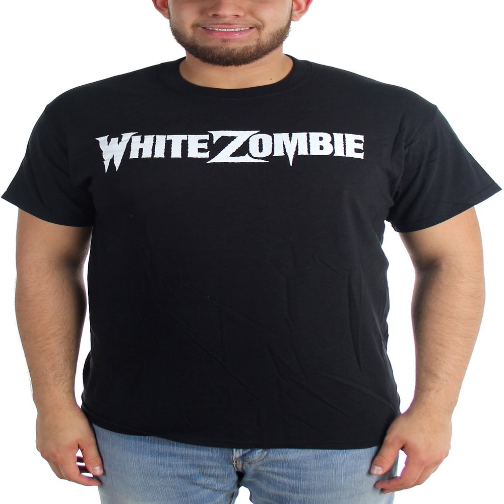 White Zombie - Mens Og Logo T-Shirt, X-Large, Black
