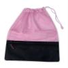 Dansbagz By Danshuz Women's Mesh Shoe Bags, Pink, OS view 1