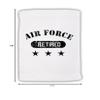 TOOLOUD Retired Air Force Micro Terry Sport Towel 11"x18" view 2