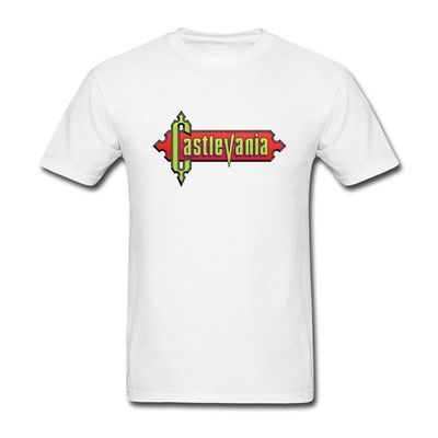 SUNRAIN Men's Castlevania Logo T Shirt XL