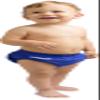 Cressi Babaloo Reusable Diaper, Blue, L view 3