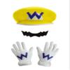 Disguise Super Mario Bros Nintendo Wario Instant Costume Kit Adult, Yellow / Purple, ST view 2