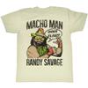 A&E Designs Macho Man Randy Savage T-Shirt, Off White, 2XL view 1