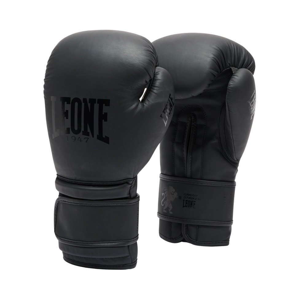 LEONE 1947, Black&White Boxing Gloves 10oz. GN059