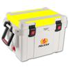 MightySkins (Cooler Not Included) Skin Compatible with Pelican 45 qt Cooler Lid wrap Cover Sticker Skins Solid Yellow view 1