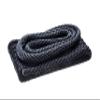Attwood 11752-7 Solid Braided Multifilament Polypropylene (MFP) Dock Line, 3/8-Inch, 15 Feet Long, Bare Ends, Black view 1