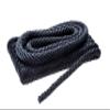 Attwood 11752-7 Solid Braided Multifilament Polypropylene (MFP) Dock Line, 3/8-Inch, 15 Feet Long, Bare Ends, Black view 2