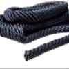 Attwood 11752-7 Solid Braided Multifilament Polypropylene (MFP) Dock Line, 3/8-Inch, 15 Feet Long, Bare Ends, Black view 3