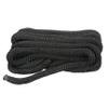 Attwood 117621-7 Premium Double Braided Nylon Dock Line, 1/2-Inch Thick, 25 Feet Long, Pre-Spliced One End, Black view 1