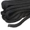 Attwood 117621-7 Premium Double Braided Nylon Dock Line, 1/2-Inch Thick, 25 Feet Long, Pre-Spliced One End, Black view 2