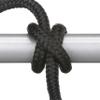 Attwood 117621-7 Premium Double Braided Nylon Dock Line, 1/2-Inch Thick, 25 Feet Long, Pre-Spliced One End, Black view 4