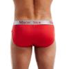 Magic Silk Men's 100% Silk Knit Low Rise Bikini, 6386, Cobalt, XL view 4