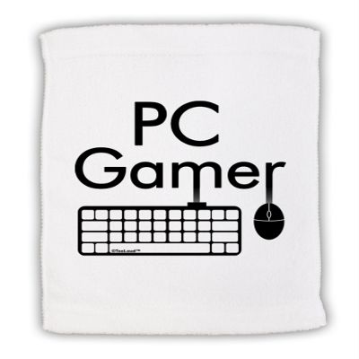 TOOLOUD PC Gamer BnW Micro Terry Sport Towel 15" x 22"