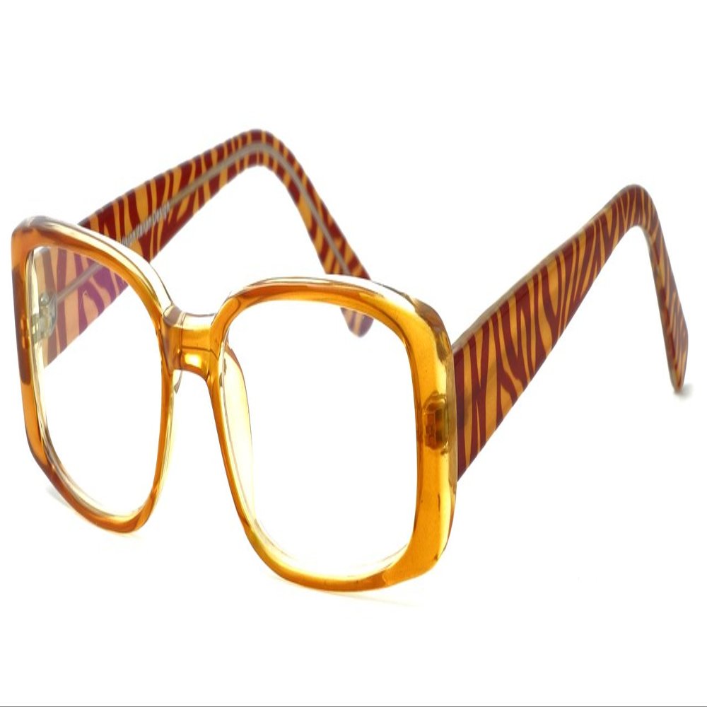 Calabria Moda Vision 8004 Womens Designer Reading Glasses in Brown +1.75