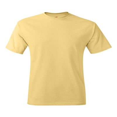 Hanes TAGLESS T-Shirt_Daffodil Yellow_M