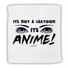 TOOLOUD Not A Cartoon Eyes Blue Micro Terry Sport Towel 11"x18" view 1