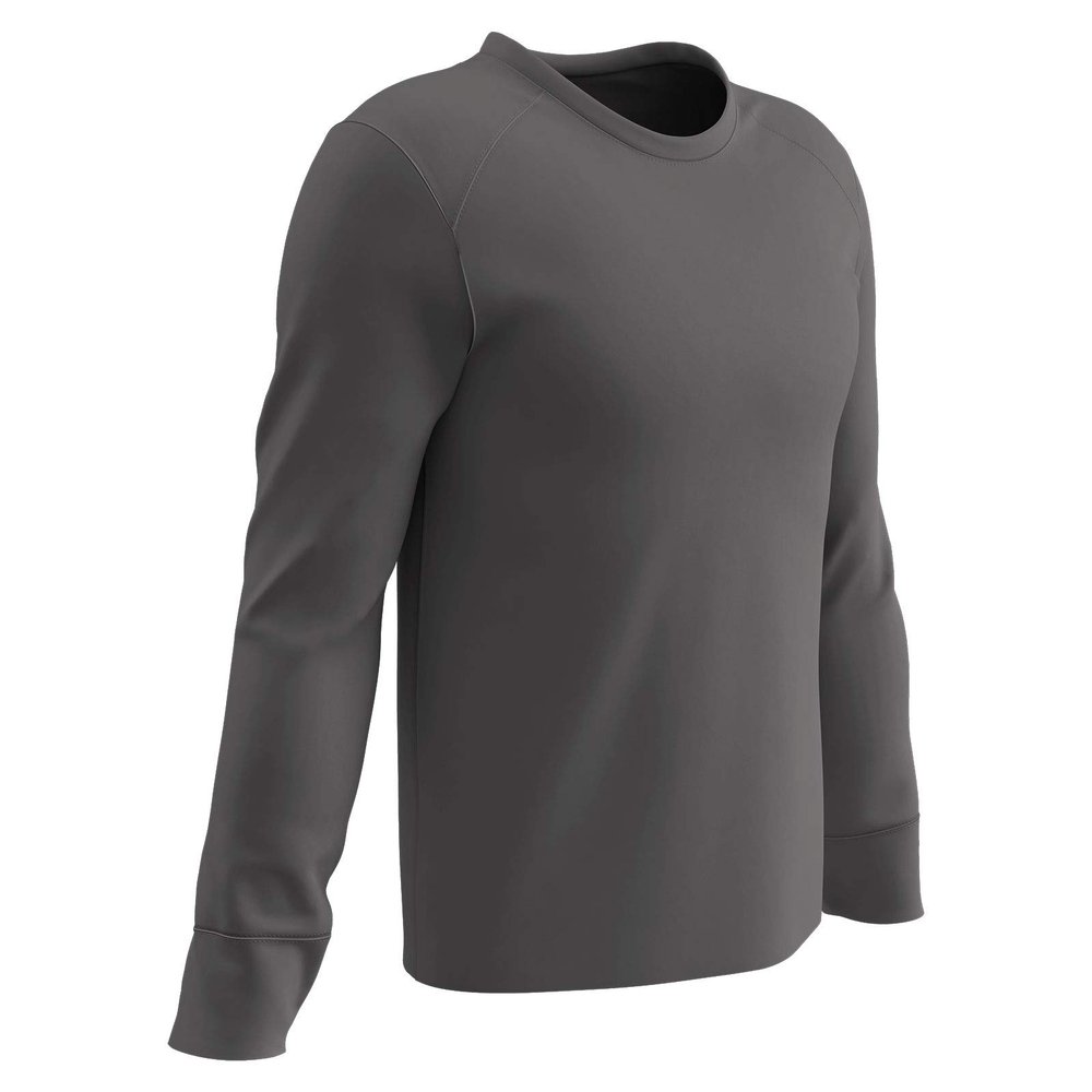 Champro Gunner Polyester Crew Neck Shooter Shirt, Youth Small, Charcoal