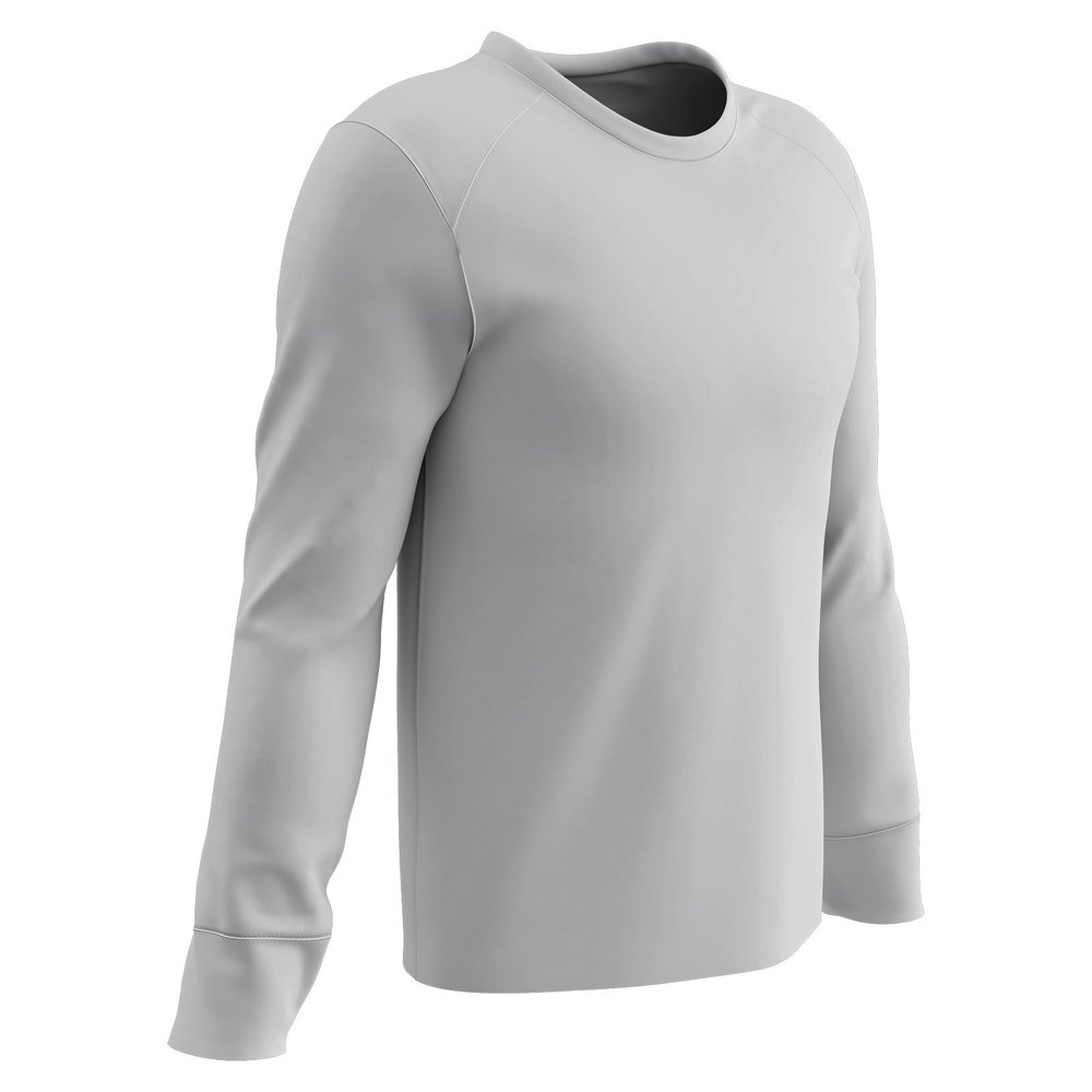 Champro Gunner Polyester Crew Neck Shooter Shirt, Youth Small, White
