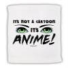 TOOLOUD Not A Cartoon Eyes Green Micro Terry Sport Towel 15" x 22" view 1
