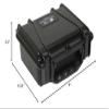 Case Club 4 Watch Carry Case - Organize & Protect Your Watch Collection in a Hard Shell, Waterproof, Travel & Storage Case - for Men's & Women's Watches of Various Sizes in a Padlockable Display Box view 4