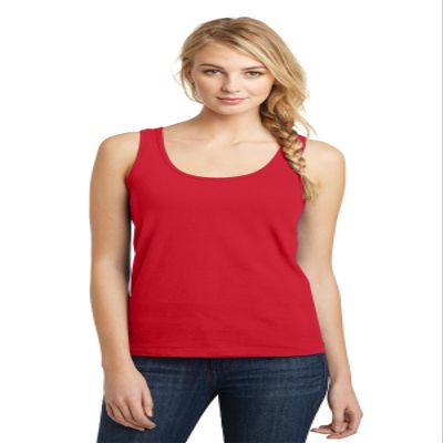 DISCONTINUED District Juniors The Concert Tank 4XL New Red