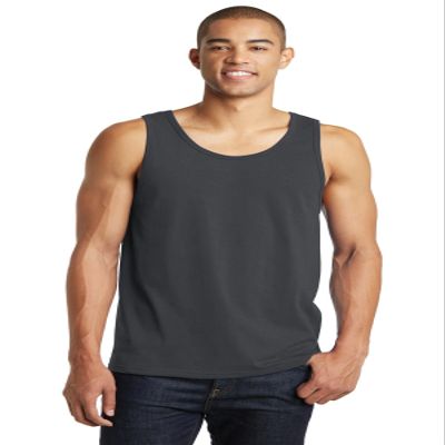 District Men's Young The Concert Tank M Charcoal
