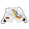 Idena Trouser-Shaped Germany Sports Bag Gym Bag approx. 39 x 36 cm, White view 2