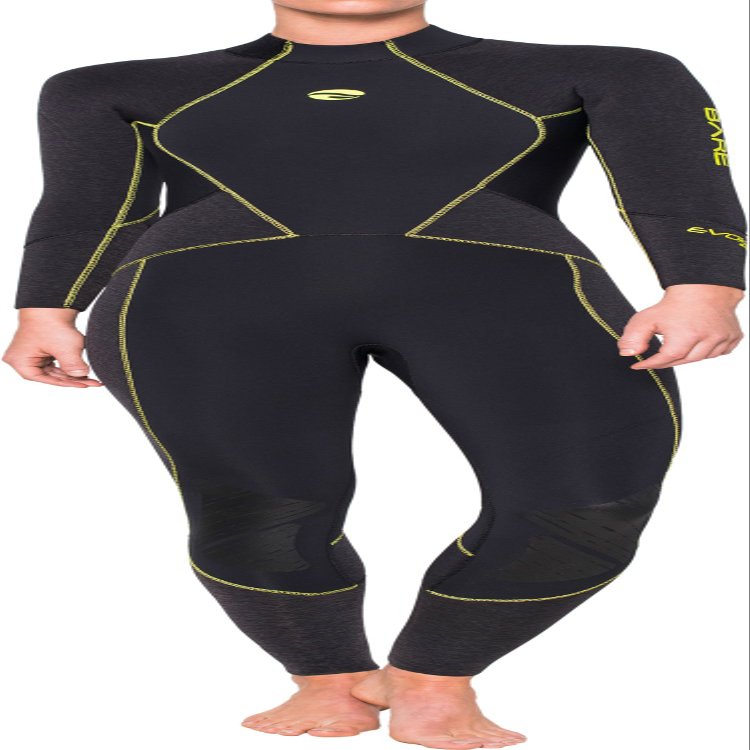 Bare Evoke 3mm Full Wetsuit (Black, 12)