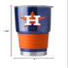 MLB Houston Astros Boelter 30 oz. Ultra Tumbler MLB Houston Astros, Black, Small view 3