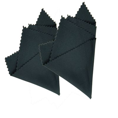 ColorViper Microfiber Cleaning Cloths - For Computer, Iphone, LCD Screens, Tablets, Lenses, and Other Delicate Surfaces (Black 2 Pack, one size)