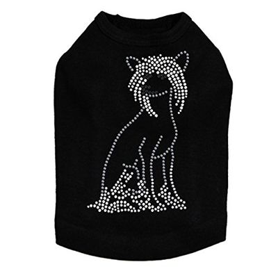 Chinese Crested - Dog Tank, M Black