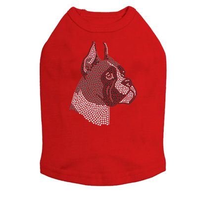 Boxer - Dog Tank, XL Red