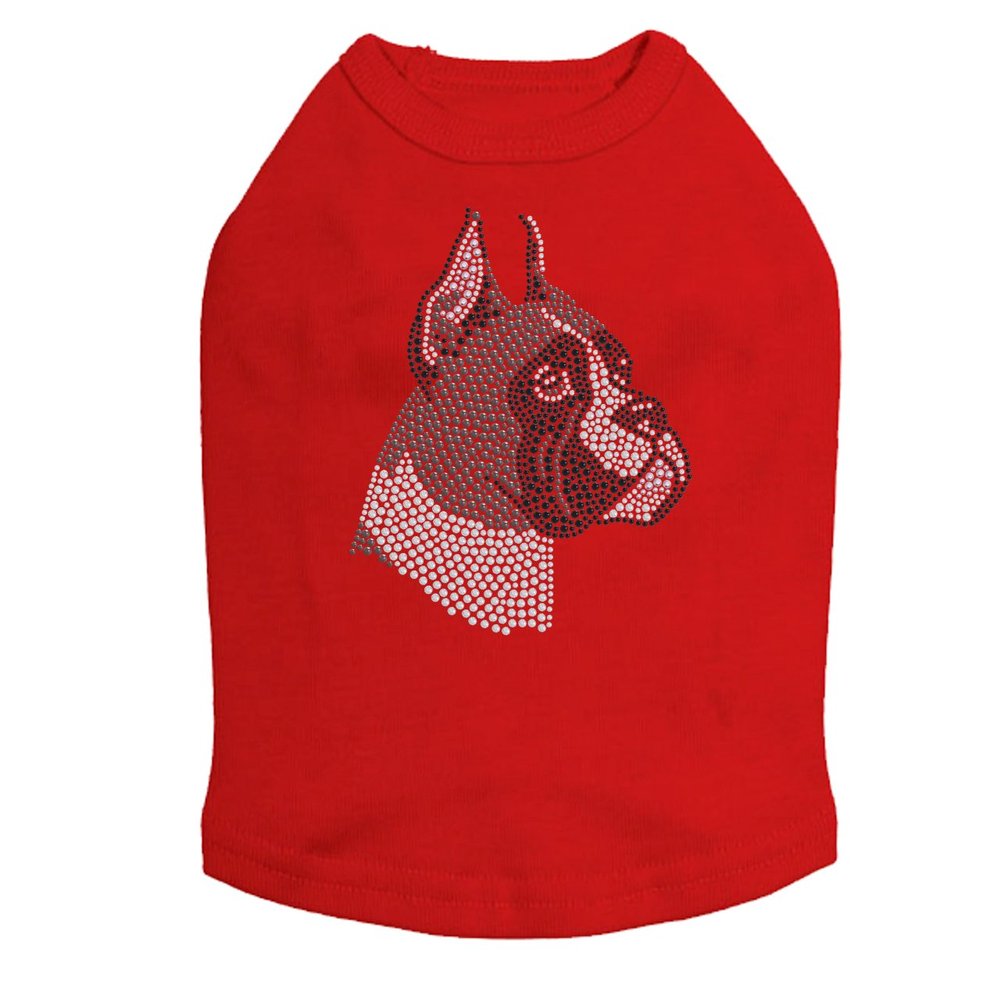 Boxer - Dog Tank, XL Red
