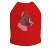 Boxer - Dog Tank, XL Red view 1