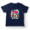 lepni.me Kids T-Shirt I Love 80s Old School Band Concert Clothing Music Merch (12-13 Years Dark Blue Multi Color) view 1