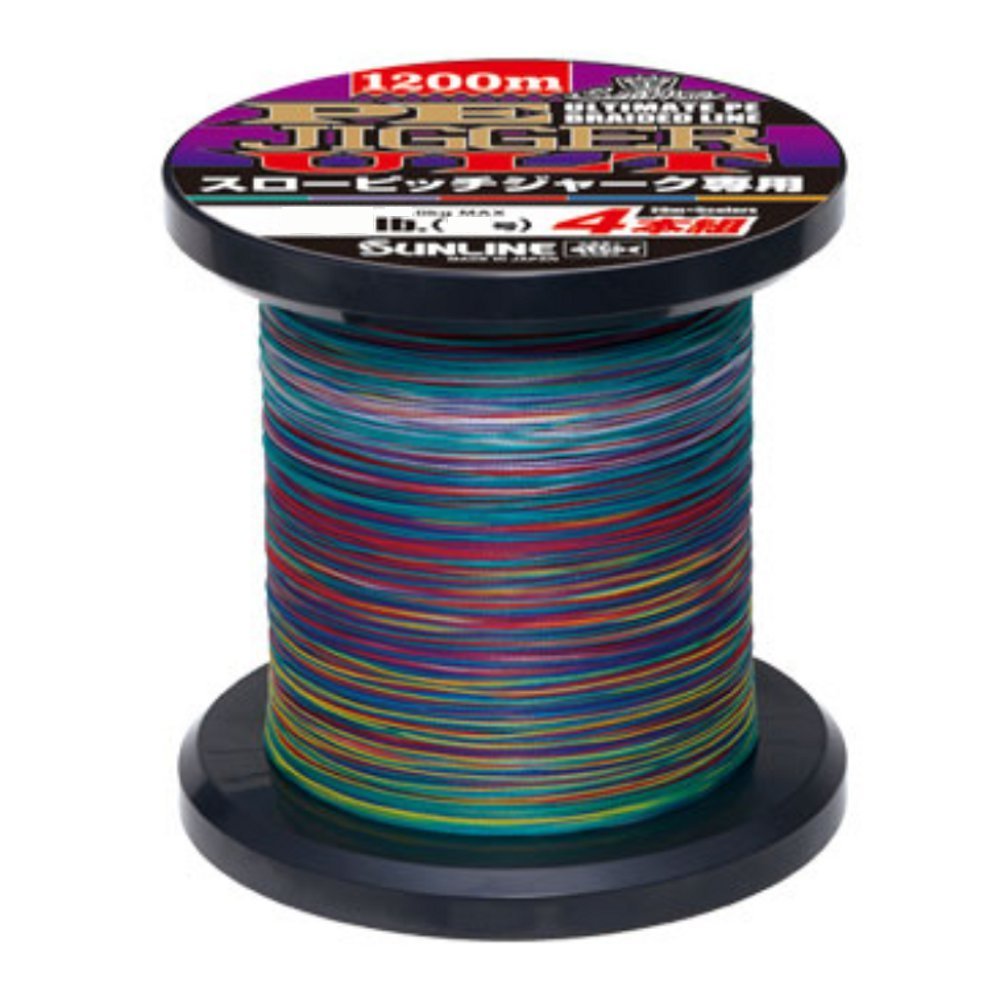 SUNLINE PE Line Saltimate Jigger ULT 4-Piece Set for Slow Pitch Jerks 1200m No. 1.7 30lb