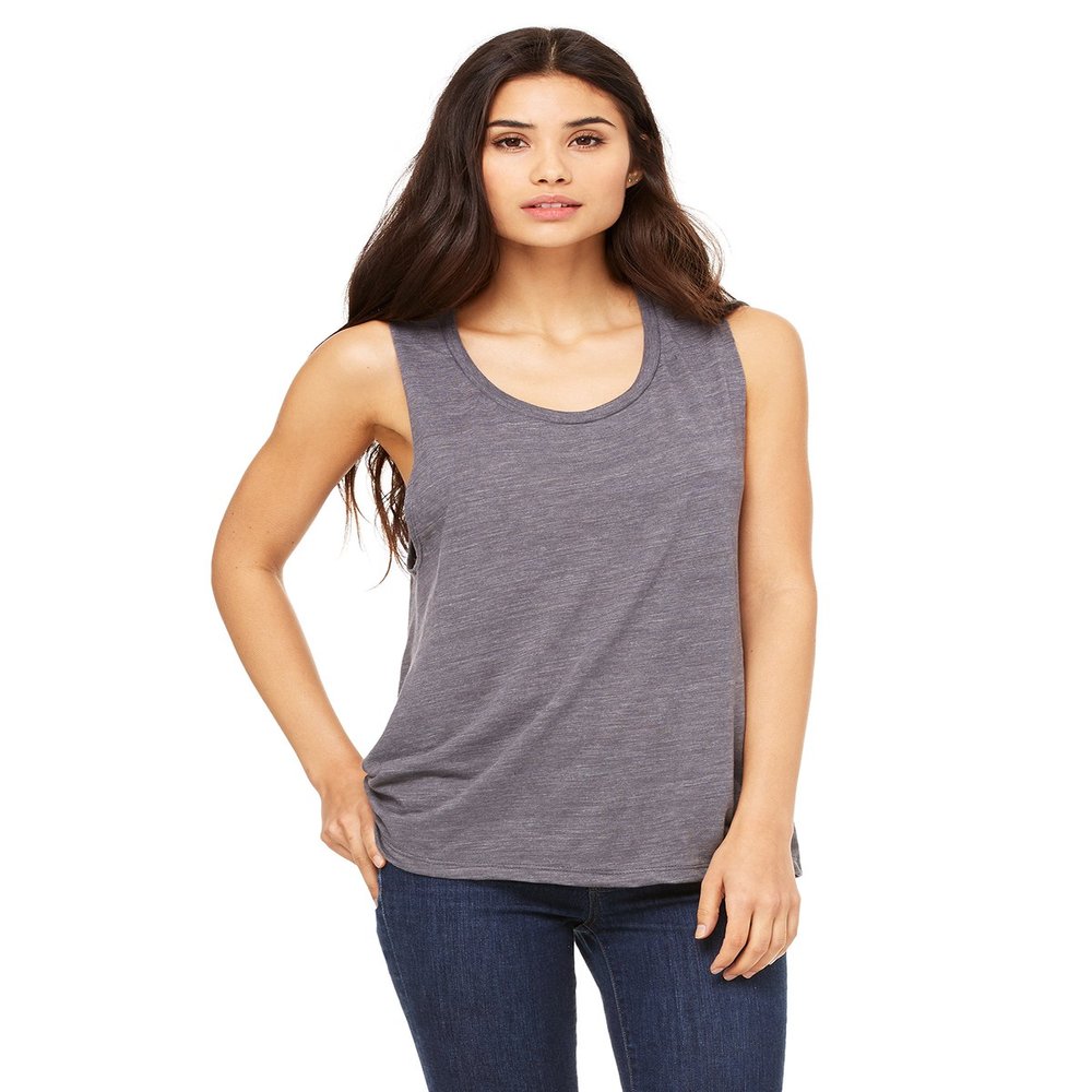 Bella + Canvas - Women's Flowy Scoopneck Muscle Tank - 8803