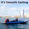 Sea Eagle 420X Explorer Inflatable Kayak- Fishing, Touring, Camping, Exploring &White Watering-Self Bailing, Removable Skeg, Drop Stitch Floor (420X QuikSail Package) view 2
