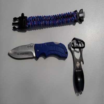 Metal Heart True Blue Survival Kit