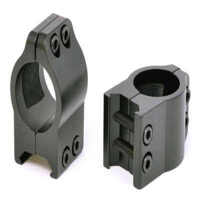 Hammers 1" 1inch Heavy Duty Vertical Split Scope Rings for Picatinny Rail Medium Height