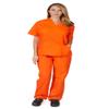 M&M SCRUBS Mens Scrub Set Medical Scrub Top and Pants M Orange view 4