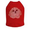 Shih Tzu - Dog Tank, L Red view 1