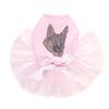 German Shepherd Bling Rhinestone Dog Tutu Dress, XL Pink view 1