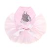 Boxer Bling Rhinestone Dog Tutu Dress, 4XL Pink view 1