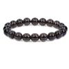 10mm Beads Smoky Quartz Gemstones Healing Power Crystal Elastic Stretch Beaded Bracelet 7" Unisex view 1