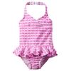 Carter's Little Girls' 1-piece Swimsuit (Toddler/Kid) (18 Months, Pink Ruffle)
