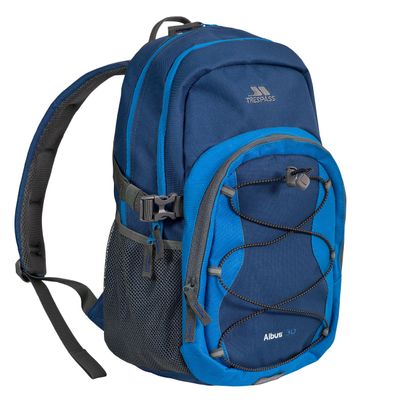 Trespass New Waterproof Albus Unisex Outdoor Backpack (Electric Blue)