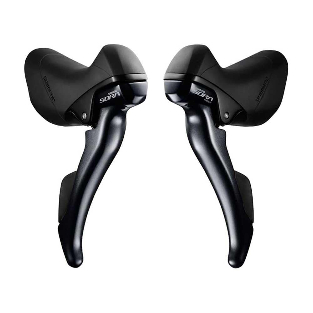 SHIMANO ST-R3000 Sora STI Lever Set, 9-Speed, Triple